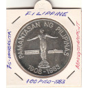 FILIPPINE 100 Piso 1983 Argento KM# 245 75 Ann. Università delle Filippine